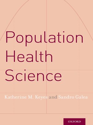 cover image of Population Health Science
